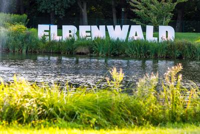 Elbenwaldfestival Cottbus-stock-foto