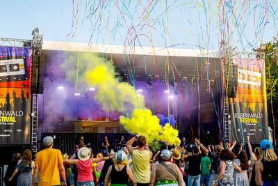Elbenwaldfestival Cottbus-stock-foto