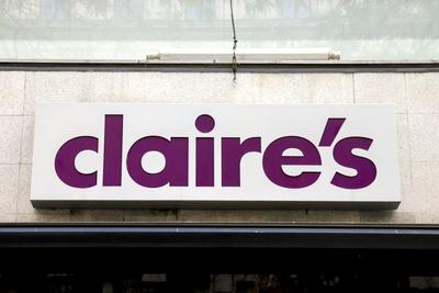 Claires, amerikanischer Einzelh?ndler fur Accessoires, Schmuck und Spielzeug *** Claires, American retailer of accessori-stock-foto