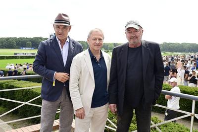 Florian Fitz, Axel Pape, Florian Martens-stock-foto