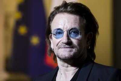 Paris, France September 10, 2018 - Irish lead singer of rock band U2 and co-founder of the NGO One, Paul David Hewson a-stock-foto