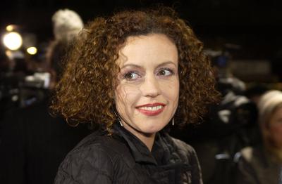 Maria Schrader , deutsche Schauspielerin am Roten Teppich 23.01.2002 Maria Schrader , Schauspielerin, hier bei der Filmp-stock-foto