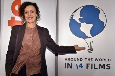 13 Berliner Weltkinofestival Maria Schrader als Patin des Abends Ankunft zum 13 Berliner Weltkino-stock-foto