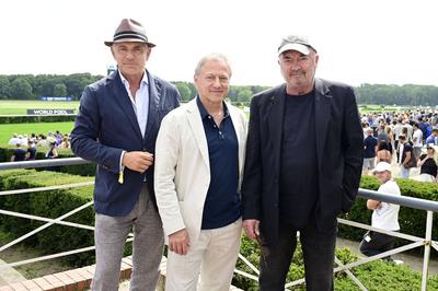 Florian Fitz, Axel Pape, Florian Martens-stock-foto