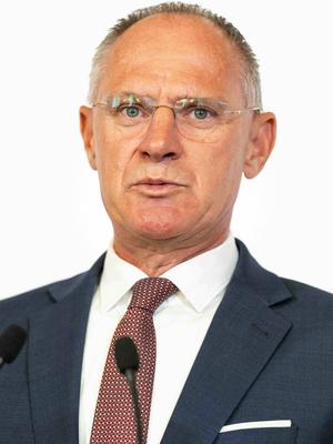20250811 Pressekonferenz der Innenminister zum Thema Jahresbilanz 2024 zum Kriminalitaetsfeld Sozialleistungsbetrug-stock-foto