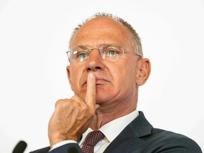 20250811 Pressekonferenz der Innenminister zum Thema Jahresbilanz 2024 zum Kriminalitaetsfeld Sozialleistungsbetrug-stock-foto