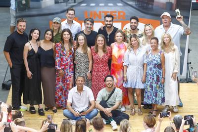 "Unter Uns" Fantreffen in K?ln-stock-foto