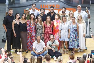 "Unter Uns" Fantreffen in K?ln-stock-foto