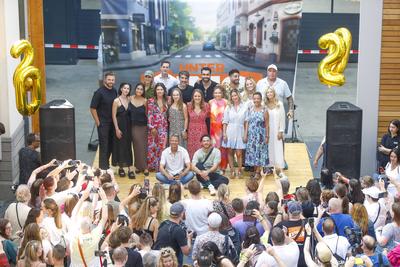 "Unter Uns" Fantreffen in K?ln-stock-foto