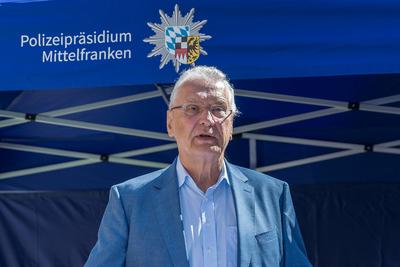 Bayerische Polizei startet Pilotprojekt mit vollelektrischen Motorr?dern, N?rnberg, 12.082.2025-stock-foto