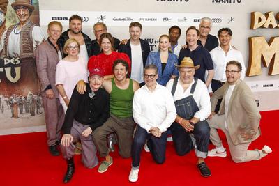 Weltpremiere "Das Kanu des Manitu" in M?nchen-stock-foto