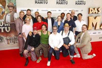 Weltpremiere "Das Kanu des Manitu" in M?nchen-stock-foto