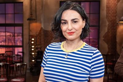Mimi Fiedler beim WDR Talk K?lner Treff am 03.05.2019 in K?ln WDR Talk K?lner Treff *** Mimi Fiedler at the WDR Talk Col-stock-foto