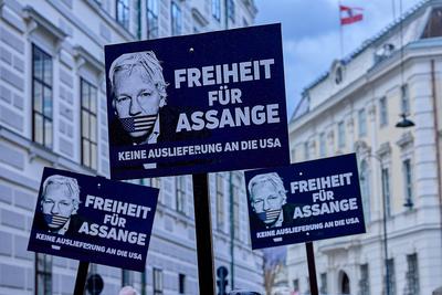  Wien 20.02.2024- Heute fand in der Wiener Innenstadt ein Demonstrationszug, organisiert vom Gr?ner Verein f?r Grundrec-stock-foto