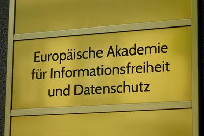 Europ?ische Akademie f?r Informationsfreiheit und Datenschutz Europ?ische Akademie f?r Informationsfreiheit und Datensch-stock-foto