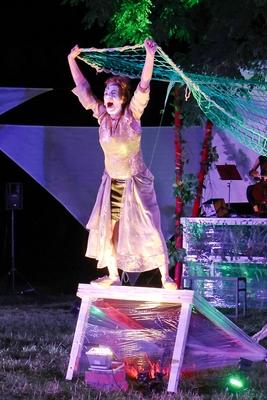 Odin. Loki. Thor., Theater ANU,  Premiere am 13.08.2025-stock-foto