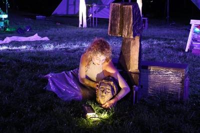 Odin. Loki. Thor., Theater ANU,  Premiere am 13.08.2025-stock-foto