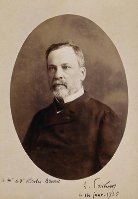 Louis Pasteur 1822 - 1895 , microbiologist and chemist-stock-foto