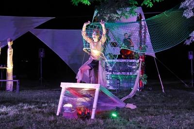 Odin. Loki. Thor., Theater ANU,  Premiere am 13.08.2025-stock-foto