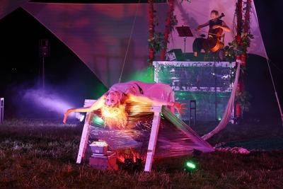 Odin. Loki. Thor., Theater ANU,  Premiere am 13.08.2025-stock-foto