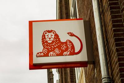 Filiale der ING Diba Bank in Middelburg ( Zeeland Niederlande ). Die ING DiBa AG ( ING ) ist eine Direktbank und ein vol-stock-foto