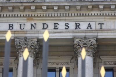 Bundesratsgebaeude in Berlin am 31.05.2016. Der Bundesrat hat seit 2000 seinen Sitz im Preussischen Herrenhaus in Berli-stock-foto