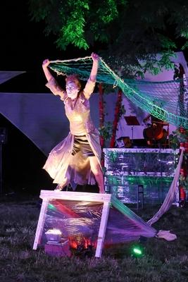 Odin. Loki. Thor., Theater ANU,  Premiere am 13.08.2025-stock-foto