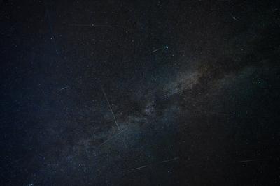 A look at the Perseids in the night sky-stock-foto