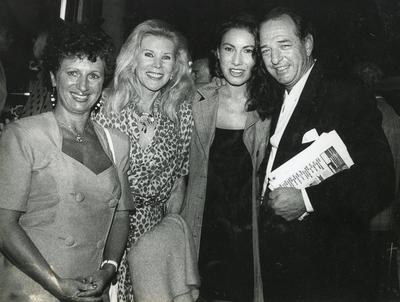 M?nchen, v.l.n.r.: Margot Mahler, Birgit Bergen,  Dagmar Siegel, Ralph Siegel !AUFNAHMEDATUM GESCH?TZT!-stock-foto