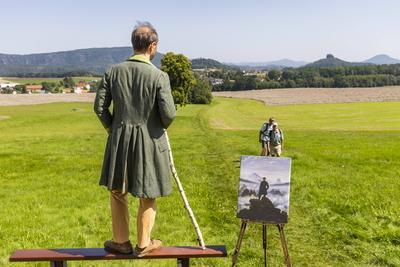 Der Caspar-David-Friedrich-Weg ist Deutschlands sch?nster Wanderweg 2025-stock-foto