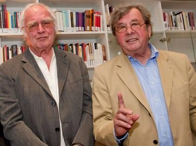 Pr?sentation der neuen Literatur-Edition der WELT mit dem Titel: 25 Autoren geben Auskunft ?ber Deutschland, im Literat-stock-foto