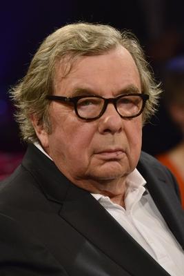 Hellmuth Karasek Literaturkritiker In der NDR Talk ShowHamburg 10 07 2014-stock-foto