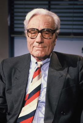Gerd Bucerius war ein deutscher Jurist, Verleger und Politiker aufgenommen am 28.06.1990 *** Gerd Bucerius was a German-stock-foto