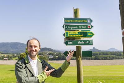 Der Caspar-David-Friedrich-Weg ist Deutschlands sch?nster Wanderweg 2025-stock-foto