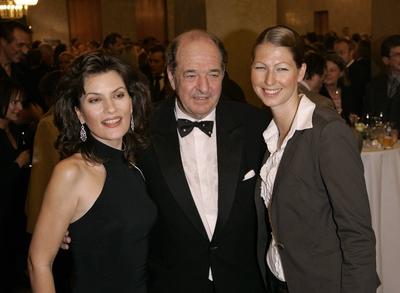 S?ngerin Kriemhild Jahn (li., GER) mit Ehemann Ralph Siegel (GER/Musikproduzent) und Marcella Siegel (GER/Tochter von R-stock-foto