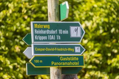 Der Caspar-David-Friedrich-Weg ist Deutschlands sch?nster Wanderweg 2025-stock-foto