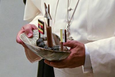 ITALY - POPE LEO XIV DURING HIS WEEKLY GENERAL AUDIENCE  AT  THE  VATICAN - 2025/8/13-stock-foto