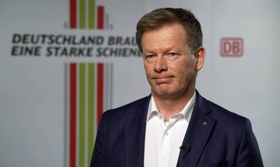 Deutschland, Berlin, 30.03.2023 Bilanz-Pressekonferenz der Deutsche Bahn AG Foto: Dr. Richard Lutz, Vorstandsvorsitzende-stock-foto