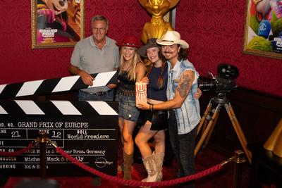 Kinopremiere, Das Kanu des Manitou, Michael Bully Herbig, Rick Kavanian, Christian Tramitz, Filmpremiere, Europa-Park, V-stock-foto