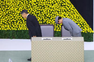 Japan's 80th Anniversary of the End of the War -JPN--stock-foto