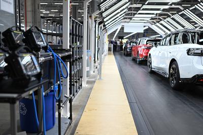 Volkswagen liefert 1,5-millionsten ID aus.-stock-foto