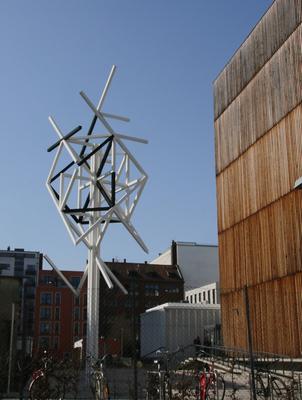 Hochschule für Schauspielkunst Ernst Busch : Zinnowitzer Str. 11, 10115 BerlinKunst am Bau Realisation 2019, frage des s-stock-foto