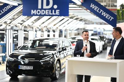 Volkswagen liefert 1,5-millionsten ID aus.-stock-foto