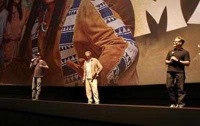 Kanu des Manitu Kinofilm Michael Bully Herbig-stock-foto