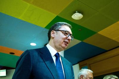 BRUSSELS-EUROPEAN-COUNCIL-ALEKSANDAR-VUCIC-stock-foto