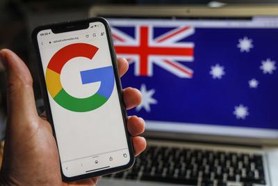 Streit um Mediengesetz 18.02.2021: Internetkonzerne sollen an australische Verlage zahlen, wenn sie deren Inhalte verbre-stock-foto