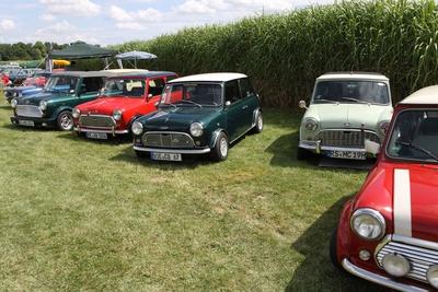 Bildnummer: 58309886  Datum: 04.08.2012  Copyright: imago/Sebastian GeislerMehrere Mini Cooper der Hersteller Austin und Rover auf dem Miscanthusfeld. Oldtimer. Classic Days Schloss Dyck, Trips Memorial, Klassik- und Motorfestival, 03.-05.08.2012, J?chen (D) Oldtimer Auto PKW Objekte xmk x0x 2012 quer  58309886 Date 04 08 2012 Copyright Imago Sebastian Geisler several Mini Cooper the Manufacturers Austin and Rover on the  Oldtimer Classic Days Castle Dyck Trips Memorial Classical and  03 05 08 2012 J?chen D Oldtimer Car Car Objects xmk x0x 2012 horizontal-stock-foto