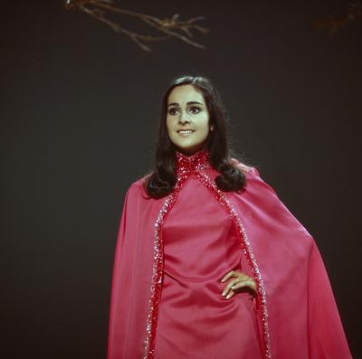 Sommernotenschau, Unterhaltungsshow, Deutschland 1970, Mitwirkende: Paola Nur redaktionelle Nutzung. Editorial usage onl-stock-foto