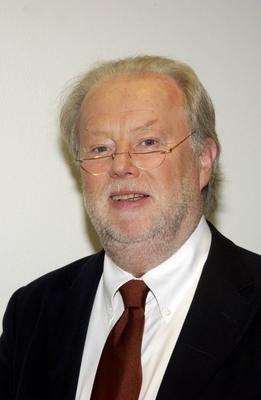 Manfred Bissinger, freier Publizist und Gesch?ftsf?hrer Hoffmann und Campe Verlag-stock-foto