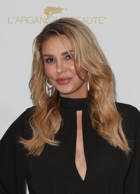BEVERLY HILLS CA NOVEMBER 2 Brandi Glanville at the PartyPopPost at The Peninsula In Beverly Hills C-stock-foto